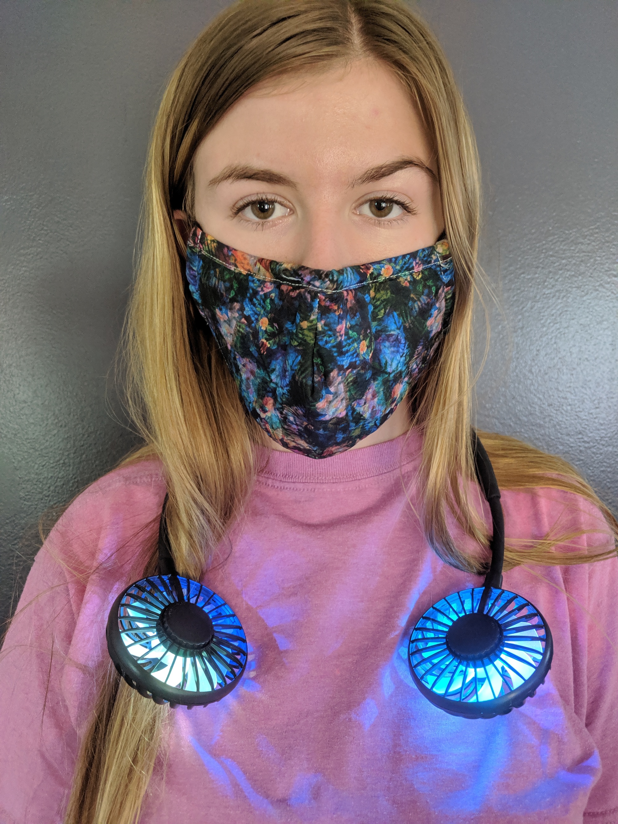 Trying to stay cool under your mask?
